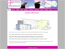 Tablet Screenshot of kvbschule.de